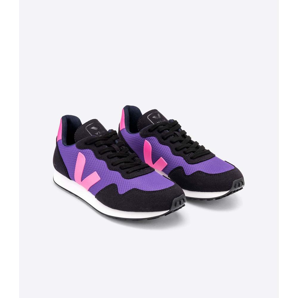 Purple/Black Women's Veja SDU REC ALVEOMESH Running Shoes | AU 433CTV